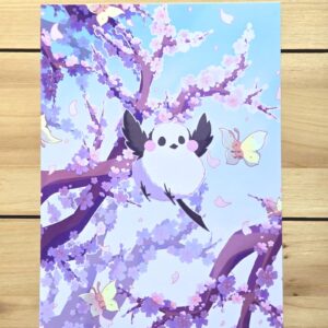 Print A5 Bibi et les papillons