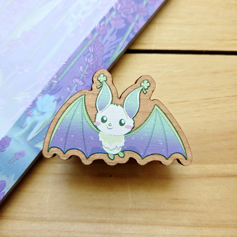 Pins bois chance-souris normale-1