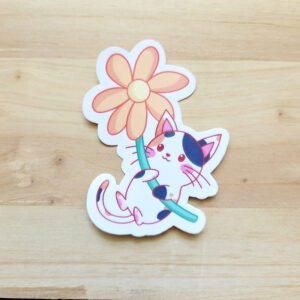 Sticker Chat flower power